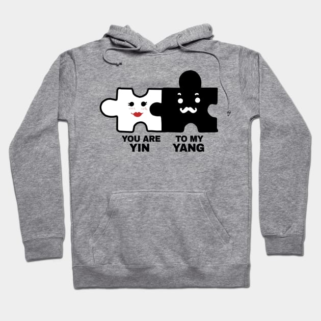 You Are Yin To My Yang Hoodie by KewaleeTee